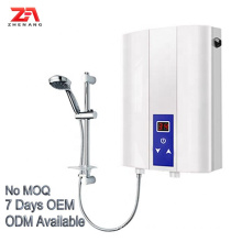 3000w 5000w IndonesiaCE certificate wholesale price mini mobile electric tankless water heater for house